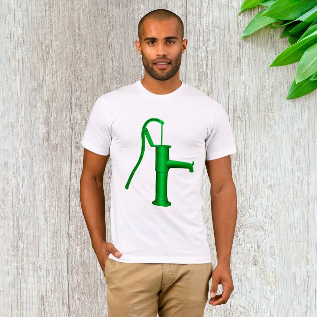 Grüne Wasserpumpe Mens T - Shirt (Von Creator hochgeladen)