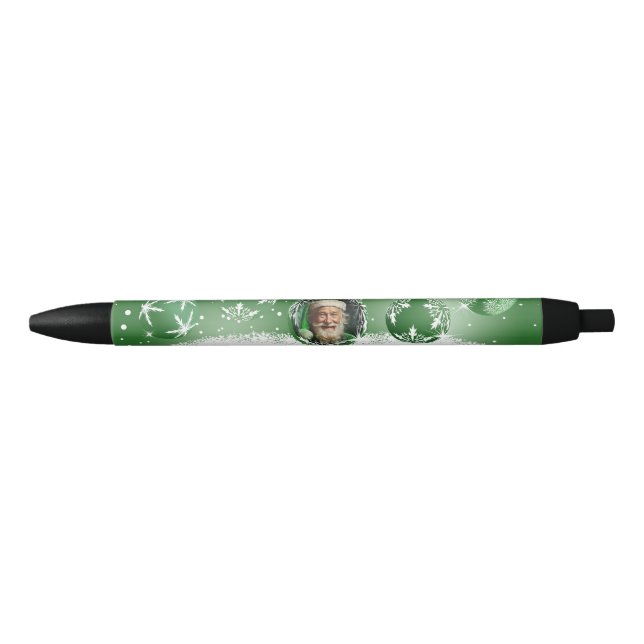 Grüne Weihnachten Kugelschreiber (Vorderseite)
