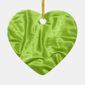 Grüne Weihnachtsdekoration Keramikornament
