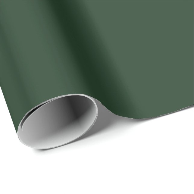 Grüne Weihnachtsfarbe Geschenkpapier (Rolleneckpunkt)