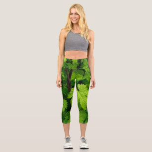 Grüne Weinberge Schönheit Capri Leggings