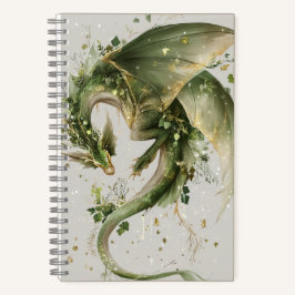 Grüne Weinrebe Wyvern/Dragon Journal Notizbuch