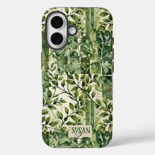 Grüne Weinreben iPhone 16 Hülle