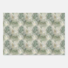 Grüne, weiße tropische Blätter