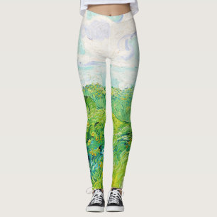 Grüne Weizenfelder, Van Gogh Leggings