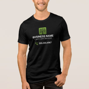 Grüne Welle Professionelle Baumpflege Rasenpflege Tri-Blend Shirt