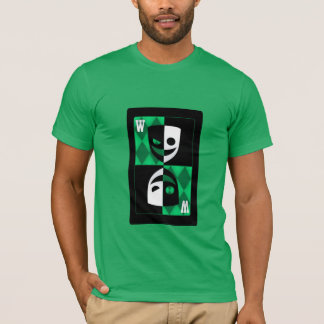Grüne Wildcard Poker Diamanten Inspirierter Benutz T-Shirt