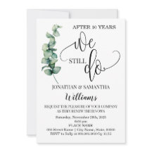 Grüne Wir machen noch Hochzeitstag