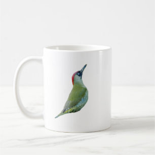 Grüne Woodpecker-Tasse Kaffeetasse