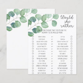 Grüne - Würde sie eher ein Baby-Duschspiel machen