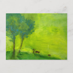 Grüne Zeit Postkarte