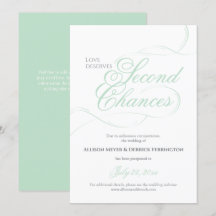 Grüne zweite Chancen - Hochzeitsaufschub