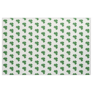 Grünen Kleeblatt-Muster-St Patrick Tag Stoff