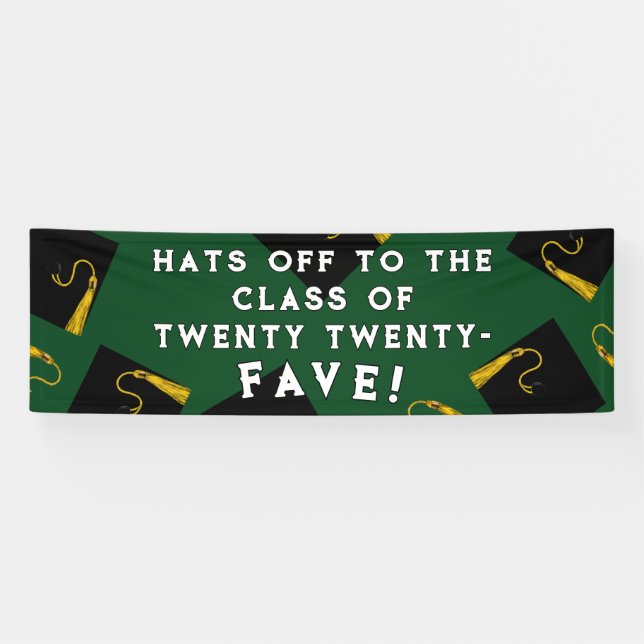 Grüner Abschluss 2025 Banner (Horizontal)