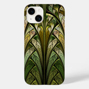 Grüner Abstrakt gestanzter Glass West Wind Case-Mate iPhone Hülle