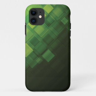 Grüner abstrakter Technologieentwurf Case-Mate iPhone Hülle
