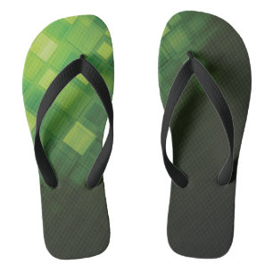 Grüner abstrakter Technologieentwurf Flip Flops