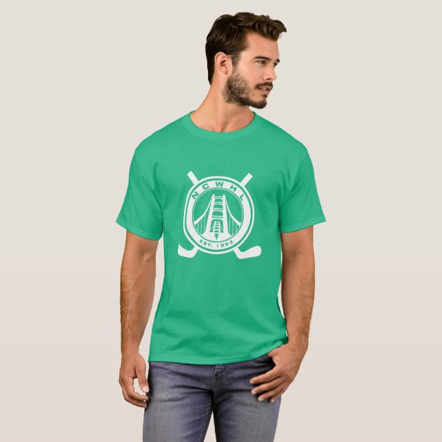 Grüner Abteilungs-T - Shirt-Männer T-Shirt (Vorne ganz)