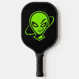 Grüner Alien Viel Glück Pickleball Schläger