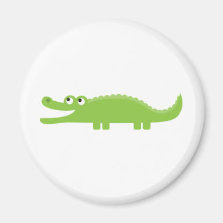 Grüner Alligator Magnet