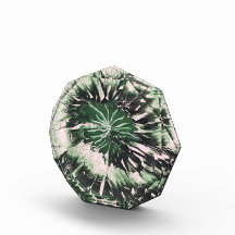 Grüner Amethyst-Edelstein