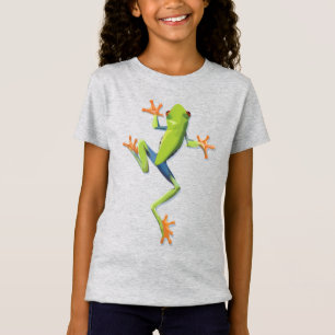 Grüner Amphibienbaum-Frog-T - Shirt