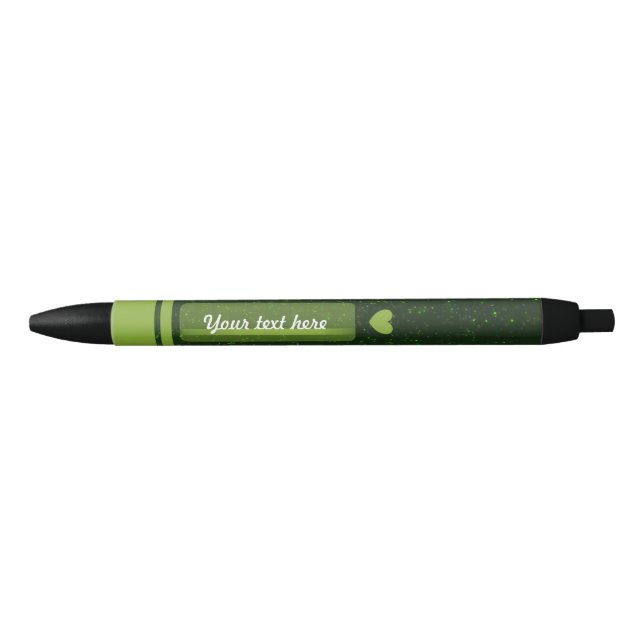 Grüner anpassbarer Stift (Vorderseite)