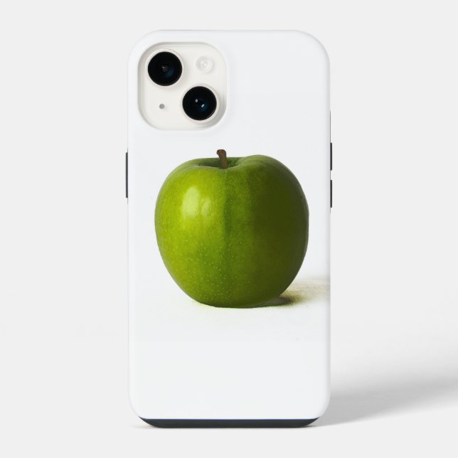 Grüner Apfel iphcnm iPhone 14 Hülle (Rückseite)