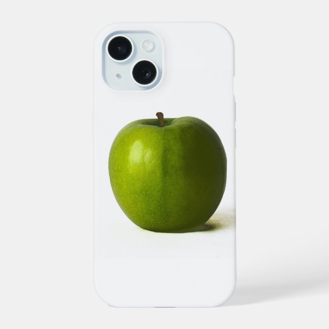 Grüner Apfel iphcnm iPhone 15 Hülle (Rückseite)