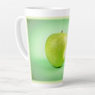 "Grüner Apfel" Niedliches Foto. Jetzt kaufen Milchtasse