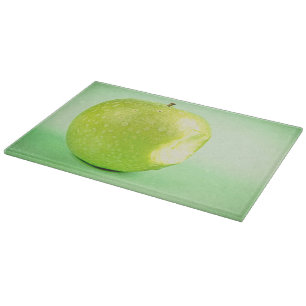 "Grüner Apfel" Niedliches Foto. Jetzt kaufen Schneidebrett