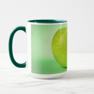 "Grüner Apfel" Niedliches Foto. Jetzt kaufen Tasse