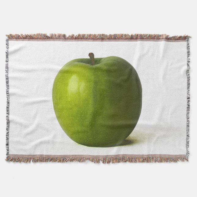 Grüner Apfel tbcna Decke (Vorderseite)