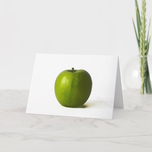 Grüner Apfelkccm Karte (Vorderseite)