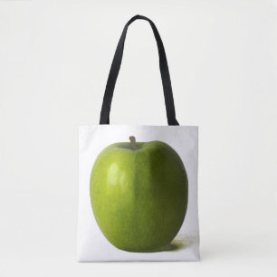 Grüner Apfelknochen Tasche