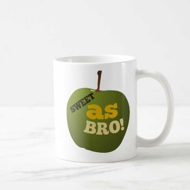 Grüner Apfelwein als BRO Kaffeetasse (Rechts)
