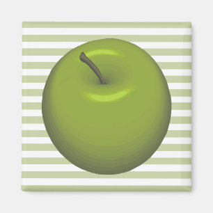 Grüner Apple-Magnet Magnet