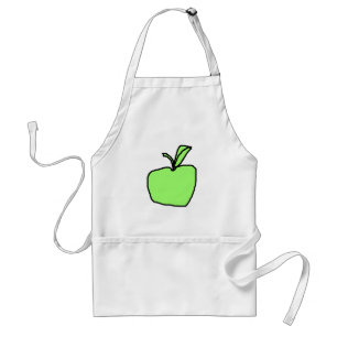 Grüner Apple Schürze
