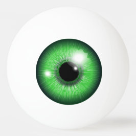 Grüner Augapfel Ping-Pong-Ball Tischtennisball