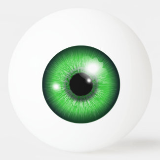 Grüner Augapfel Ping-Pong-Ball Tischtennisball