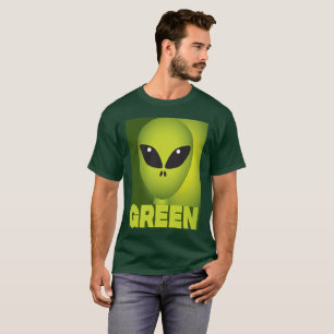 Grüner Außerirdischer T-Shirt