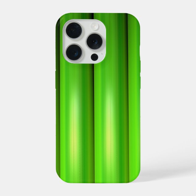 Grüner Bambus Satz iPhone 15 Pro Hülle (Rückseite)