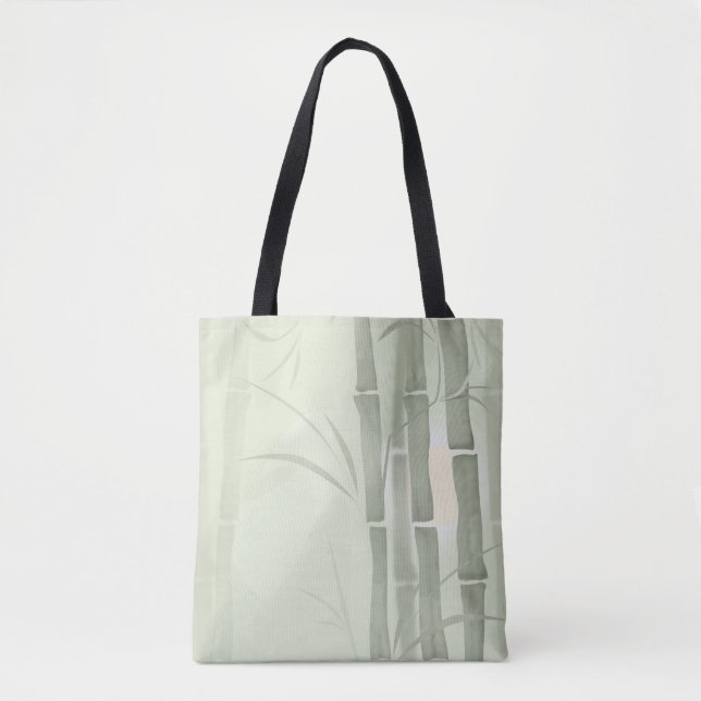 Grüner Bambus Tasche (Vorderseite)
