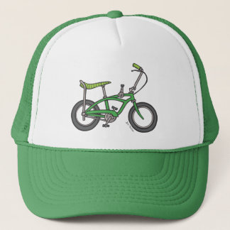 Grüner Bananen-Seat-Fahrrad-Hut Truckerkappe