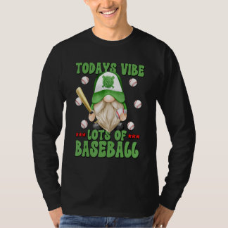 Grüner Baseball-Vater-Gnom Für Nur Einen Jungen, D T-Shirt