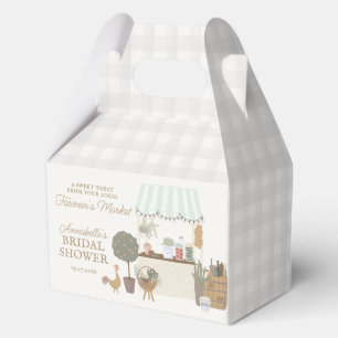 Grüner Bauernmarkt Landhochzeit-Brautabschiedspart Geschenkschachtel