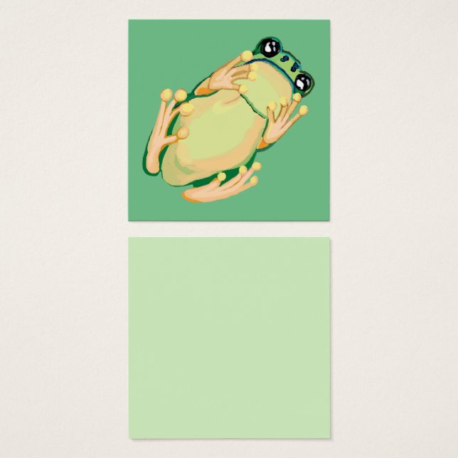 Grüner Baumfrosch (Vorne & Hinten)