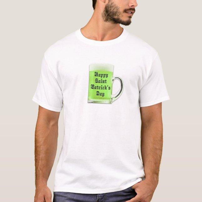 Grüner Beer St. Patrick's Day T - Shirt Männer (Vorderseite)