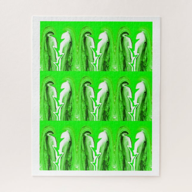 Grüner Blitz (Vertikal)