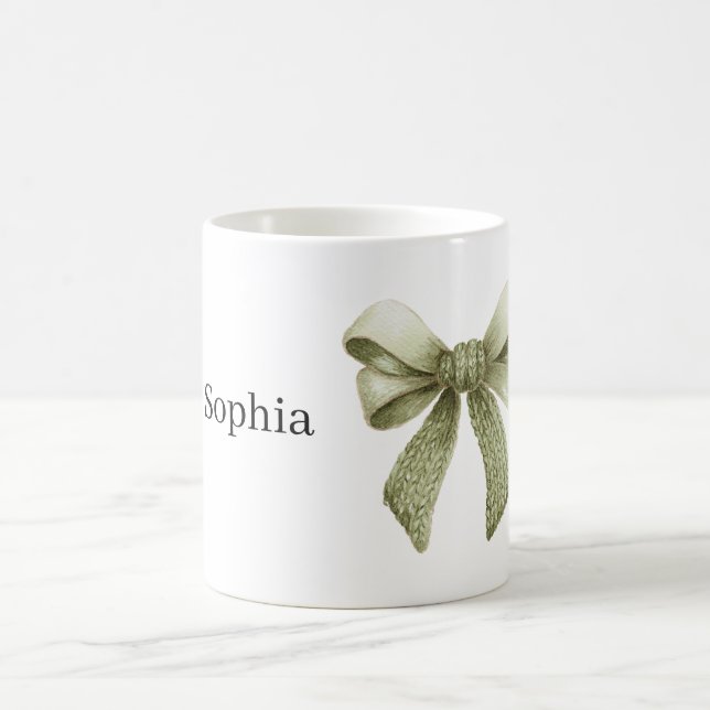 Grüner Bogen Kaffeetasse (Mittel)